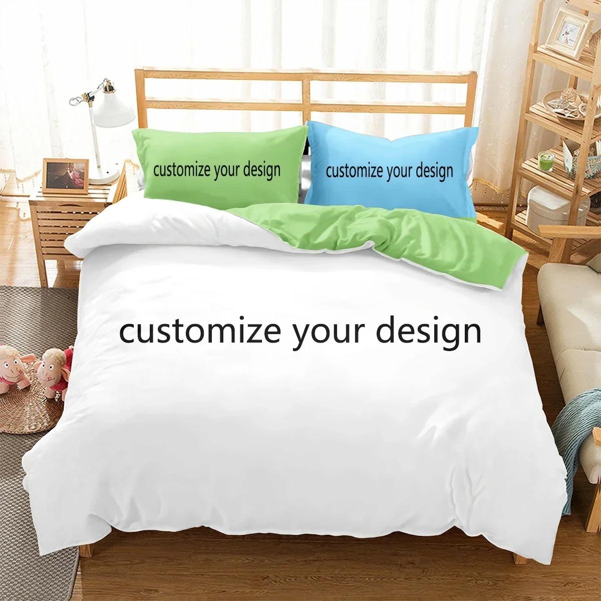 

New Custom Bedding Set Customized 3D Printed Duvet Cover Sets with Pillowcase Twin Full Queen King Size POD Dropshipping EU Single(135x200cm)
