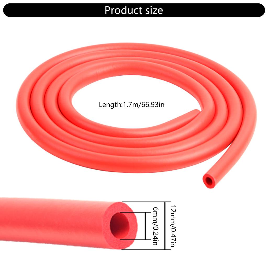 Bicycles Frame Internal Housing Damper Foam Sleeve 6mm Tube Light Weight for Bike Housing Tube Sound Absorbing
