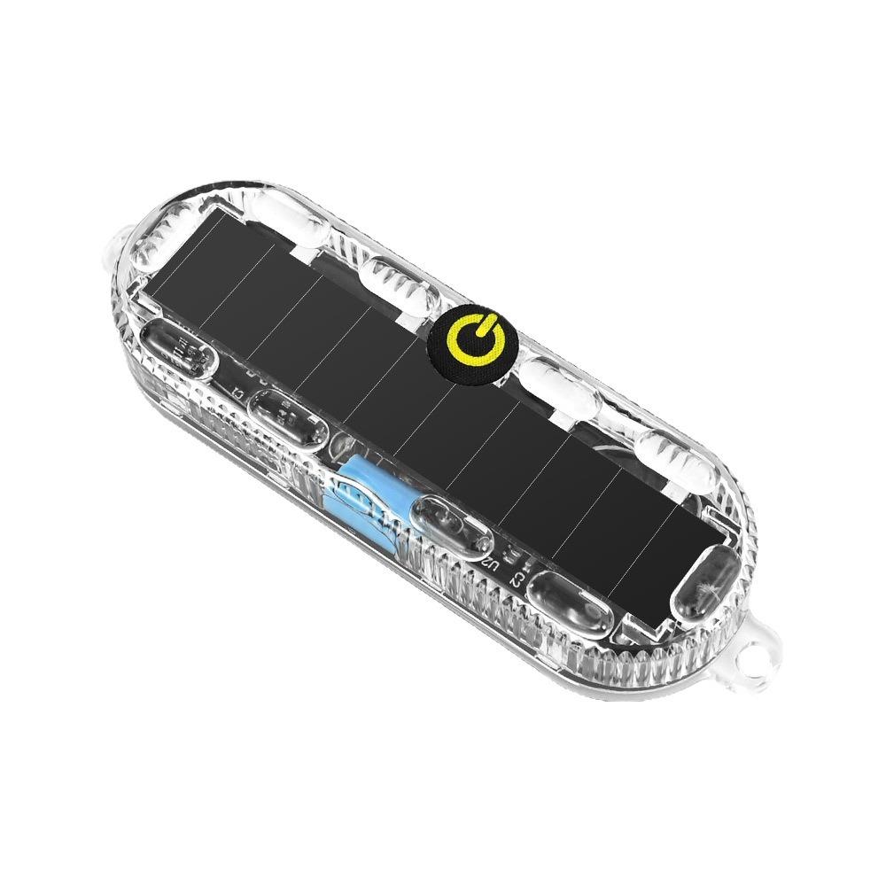 Solar Charging Solar Warning Light Waterproof Design Anti-rear Collision Light Emergency Warning