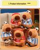Sporty Capybara Plush Toy - Football & Basketball Variants