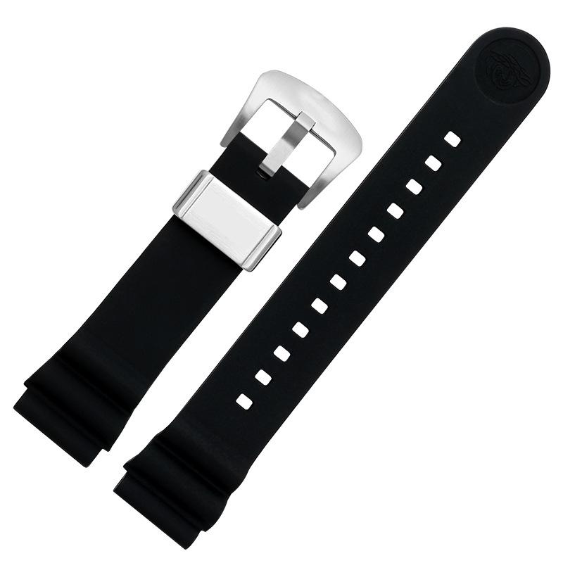 Dla Seiko SNE537 SRPA83J1 pasek do zegarka marka sportowy pasek do zegarka gumowy pasek 22mm Silikonowa Gumowa Bransoleta Czarny Niebieski Pomarańczowy