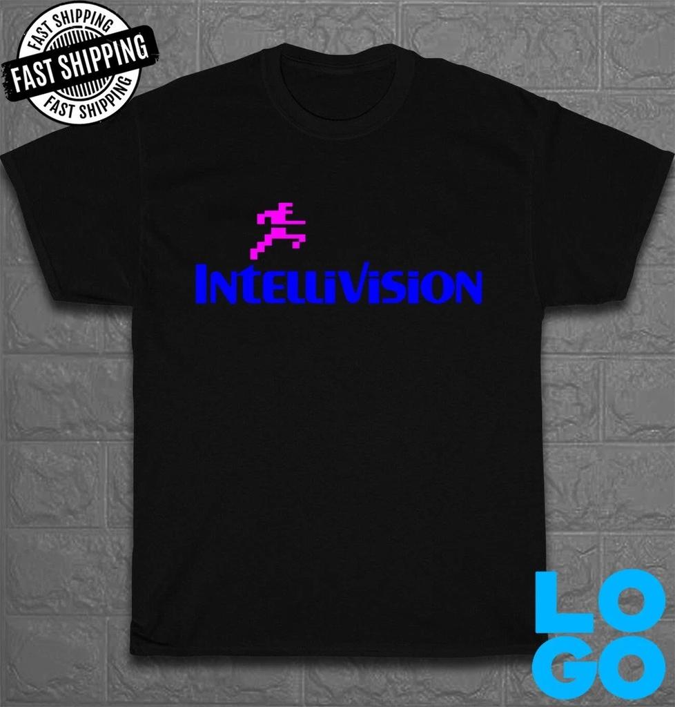 Neues Intellivision Logo Herren Lustiges T-Shirt Hergestellt in den USA Größe S bis 5XL