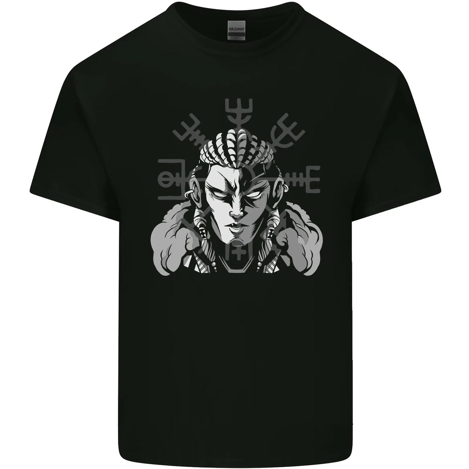 A Viking Shield Maiden Kids T-Shirt Childrens 2XL