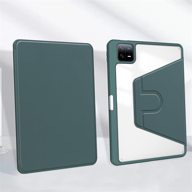 Pro Poco Pad X1 Pouzdro s držákem na pero 360° otočný akrylový stojánek Kryt tabletu Pro Funda Xiaomi Poco Pad X1 11,2 palce Pouzdro Coque