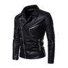 Men's leather jacket casual autumn and winter new leather jacket youth handsome locomotive pu jacket casual men's coat tide