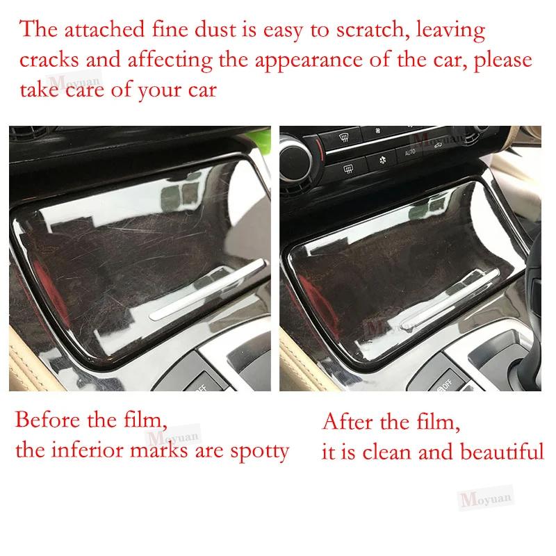 For Mercedes-benz GLC 260 300 Gearbox Panel Navigation Screen Automotive Interior TPU Protective Film Anti-Scratch Sticker