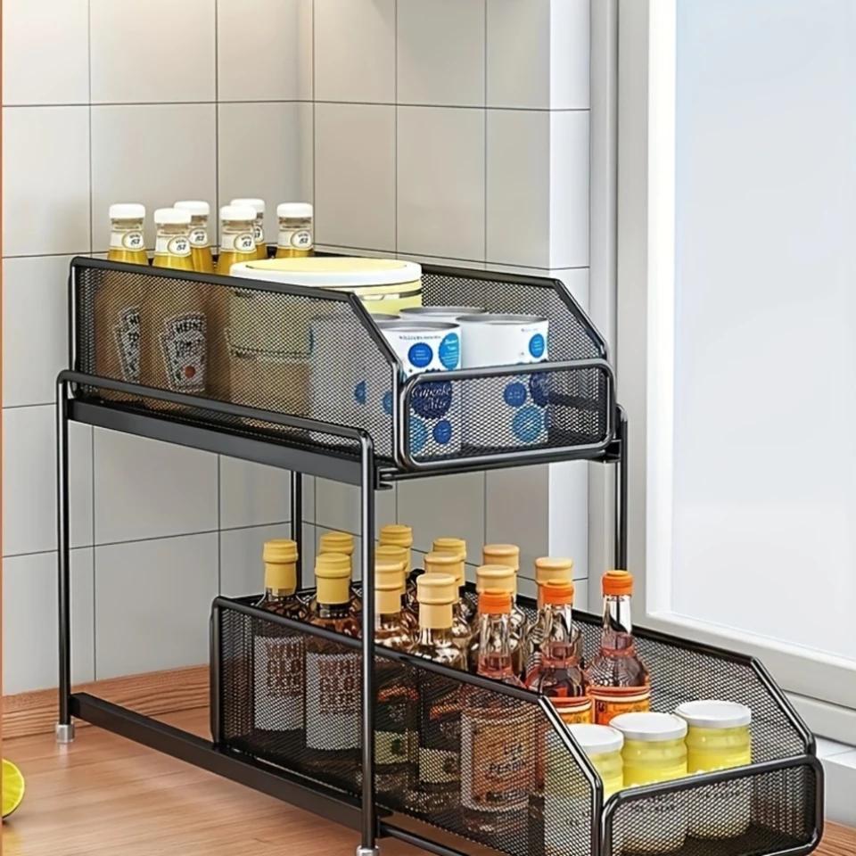 Organizator bucătărie rafturi bucătărie raft pentru condimente rafturi extensibile loft