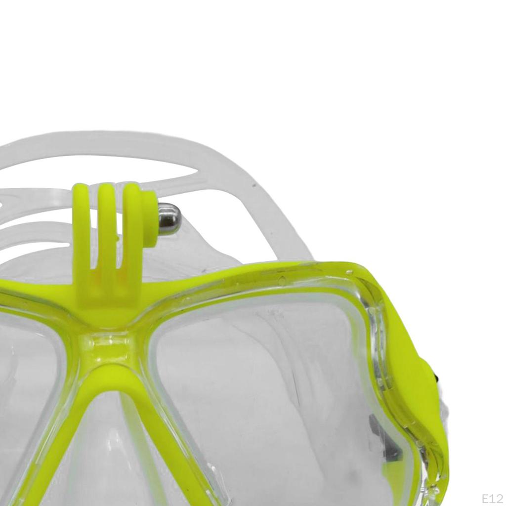 Diving Mask Swimming Camera View Fits Perfectly Over Anti-Fog Goggles for