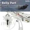 NUOTIE 1:72 US Navy F-14 Tomcat Alloy Model VF-84 Jolly Rogers Fighter Diecast Aircraft Military Display Model, Fully Assembled