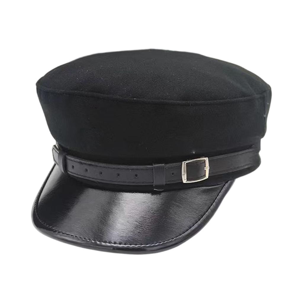 Ladies' Woolen Beret Retro Newsboy Hat Woolen Sailor Hat