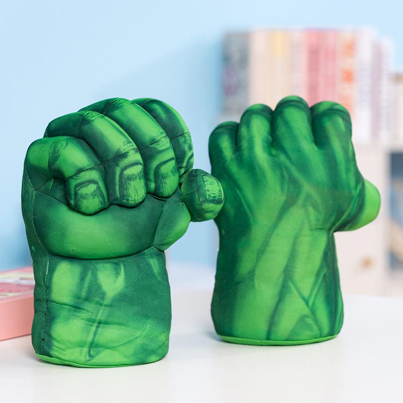 Thanos vs. Hulk & Spider-Man Plush Boxing Gloves - Hot Selling Fist Gear 26 cm, 0.46 kg