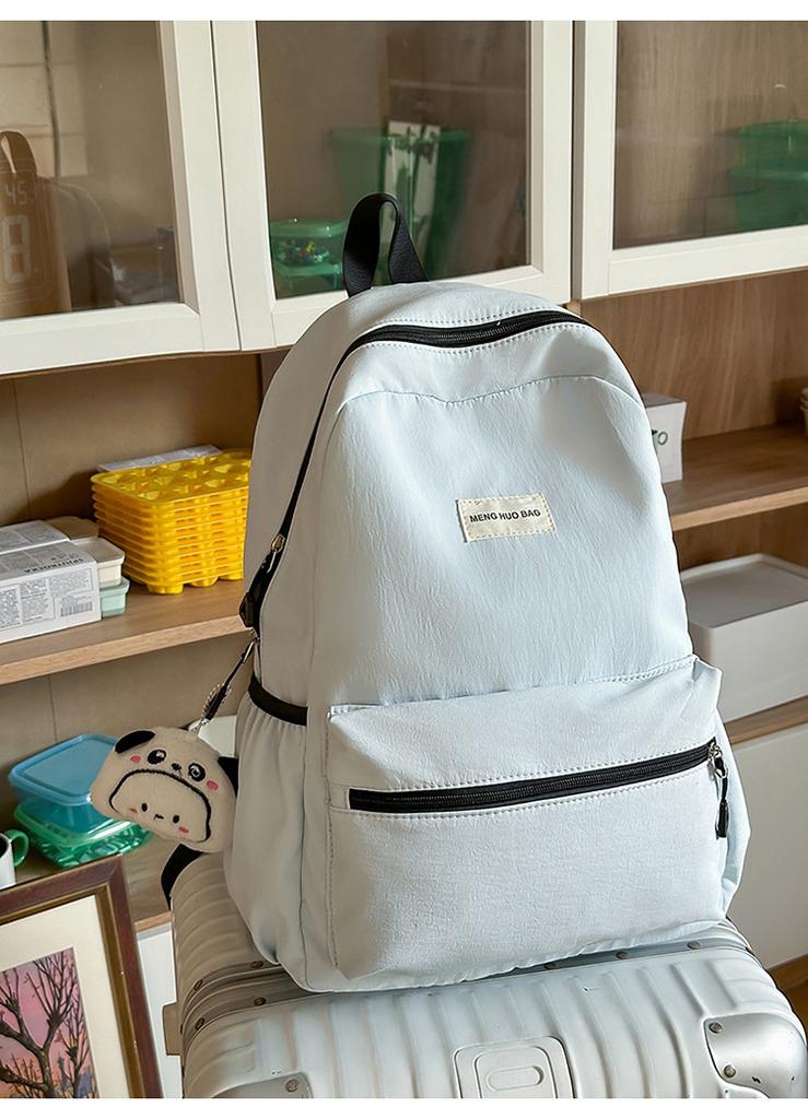 Schoolbag Japanese ins new high-value, fresh and sweet candy-colored backpack, lightweight and large-capacity backpack for junior and senior high