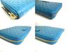 Authentic GUCCI Micro Guccissima Turquoise Leather Round Zip Long Wallet #a349  Refurbished