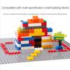 4pcs 16x16Dots Unlimit Splicing Constructing Block Base Plate DIY Classcial Bricks Baseplates Assembled Construction Entertaining Playthings