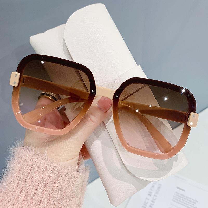 New Fashion Square Sunglasses Women Men Designer Luxury Brand Sun Glasses Classic Gradient Vintage Shades UV400 Eyewear