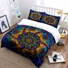 Mandala Design Bedding Set Soft Comfortable Duvet Cover Bedding Set Included 1*Duvet Cover & 2*Pillowcases, Gift