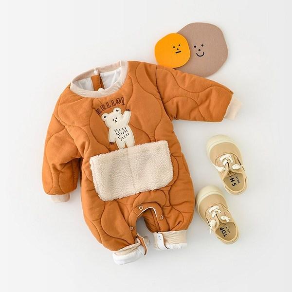 

Bevenez Hello Bear Pocket Размер кармана Нет. 80, лучшая детская одежда Кореи