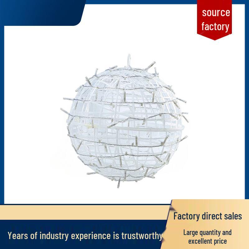 Warm Source Outdoor Spherical Rattan Ball Light