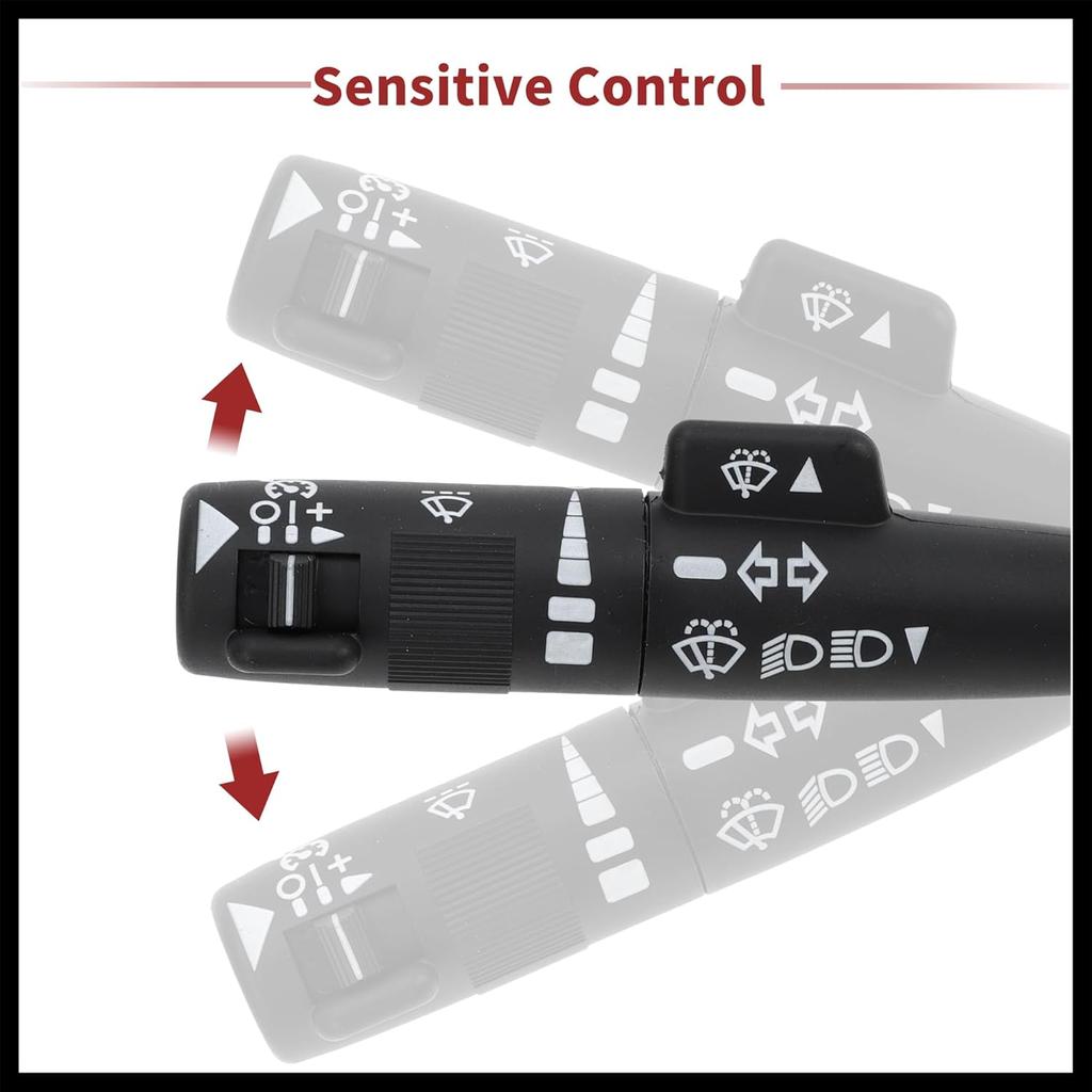 Steering Column Turn Signal Switch Lever Multifunction Combination Switch for Chevrolet C4500 C5500 C6500 No.26090822 Durable Material