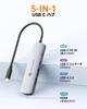 NOVOO HDMI Hub Type C-adapter 5 Gbps Ultra High Speed ​​Transfer PD100W Rask USB C-konverteringsadapter MacBook Pro M1 M2 Rog Dell Galaxy Xperia iPhone av
