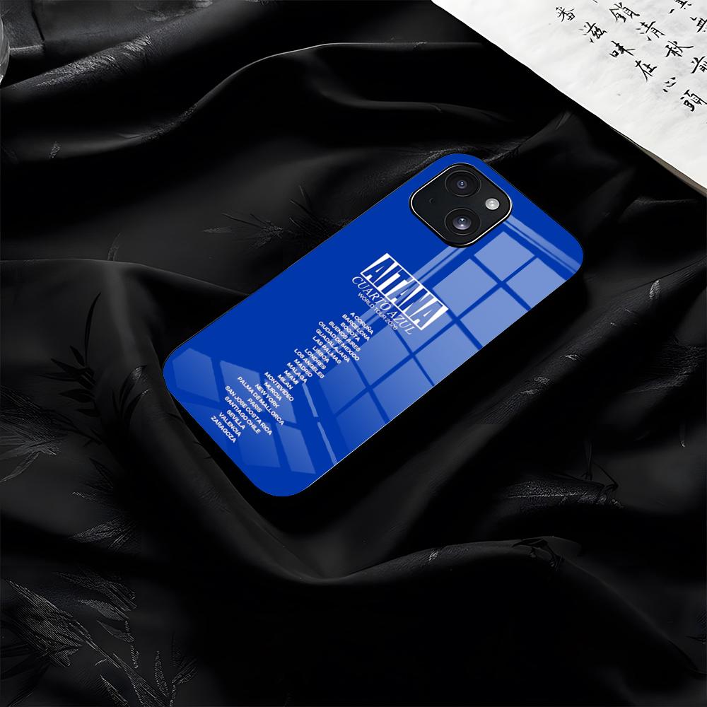 Singer A-Aitana-Cuarto Azul Phone Case For IPhone 17 Pro Max 16 15 14 Pro Max 13 11 Plus Glass Cover