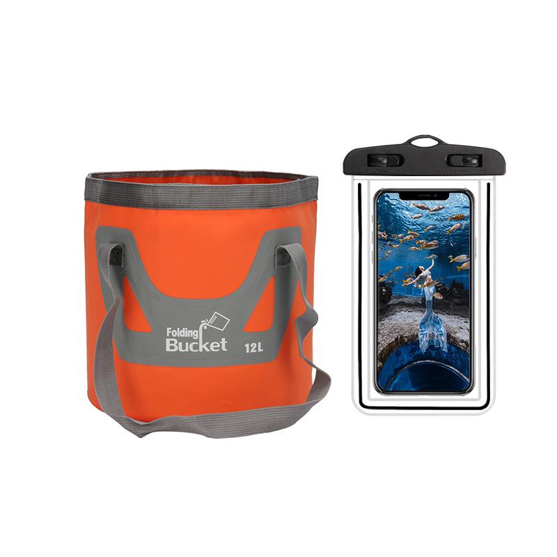 Portable Folding Waterproof Travel Fishing Bucket Bag