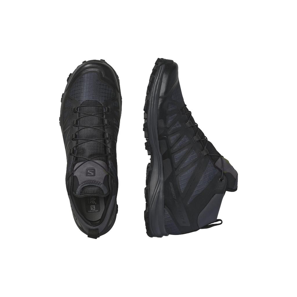 Salomon Speed Assault 2 Comfortable Versatile Shock Absorbing Slip Resistant Waterproof High Top Outdoor Functional Shoes Unisex Shoes Blue 416248