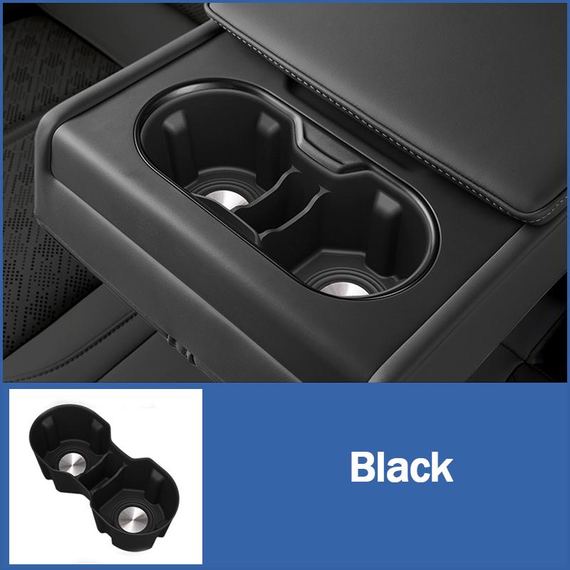For ZEEKR 7X 2025+ Cup Holder Mat Rear Seat Silicone Armrest Cup Holder Mat Anti-Slip Cup Protector Interior Car Accessories