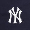 Pantalones Cortos de Algodón Pesado New Era, Ropa MLB, New York Yankees, Azul Marino, Talla 14122017 (Para hombre, Para mujer, Grande)