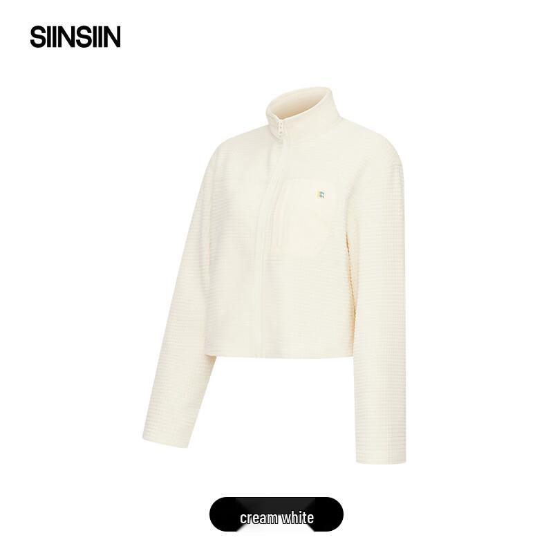 SIINSIIN Women s Plaid Fleece Jacket S
