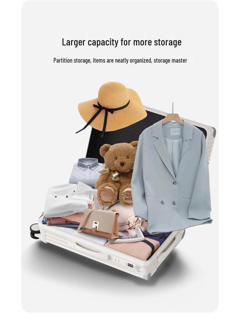 2025 Multifunctional Trolley Suitcase: Durable Japanese Design for Men, Women & Students with Leather Finish & Combo Lock