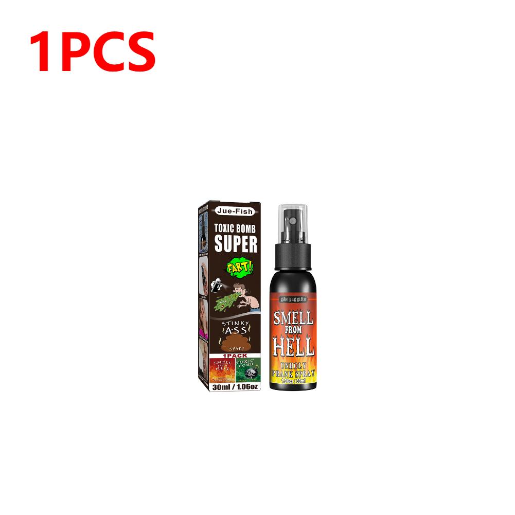 1-5PCS Poop Spray Creative Liquid Fart Gag Prank Joke Spray Funny Toy Non-Toxic Stink Bombs Extra Strong Smelly Stinky Gas Spray