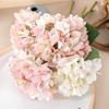 1pc Hydrangea Artificial Flower 37cm , Lifelike Silk Flowers DIY Wedding Bouquet Fake Flower for Table Centerpieces Home Decoration