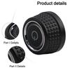 6C0919603 Knob Car Radio Knob Factory Specifications Perfect Match Plastic Material Stable Characteristics Color Black Car Auto