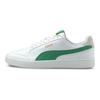 Shuffle Unisex Trendy Versatile Casual Lightweight Wear-resistant Low-Top Skate Shoes White Green 309668-13