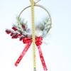 Hong Yu Handmade Wrought Iron Christmas Door Hanging Decoration