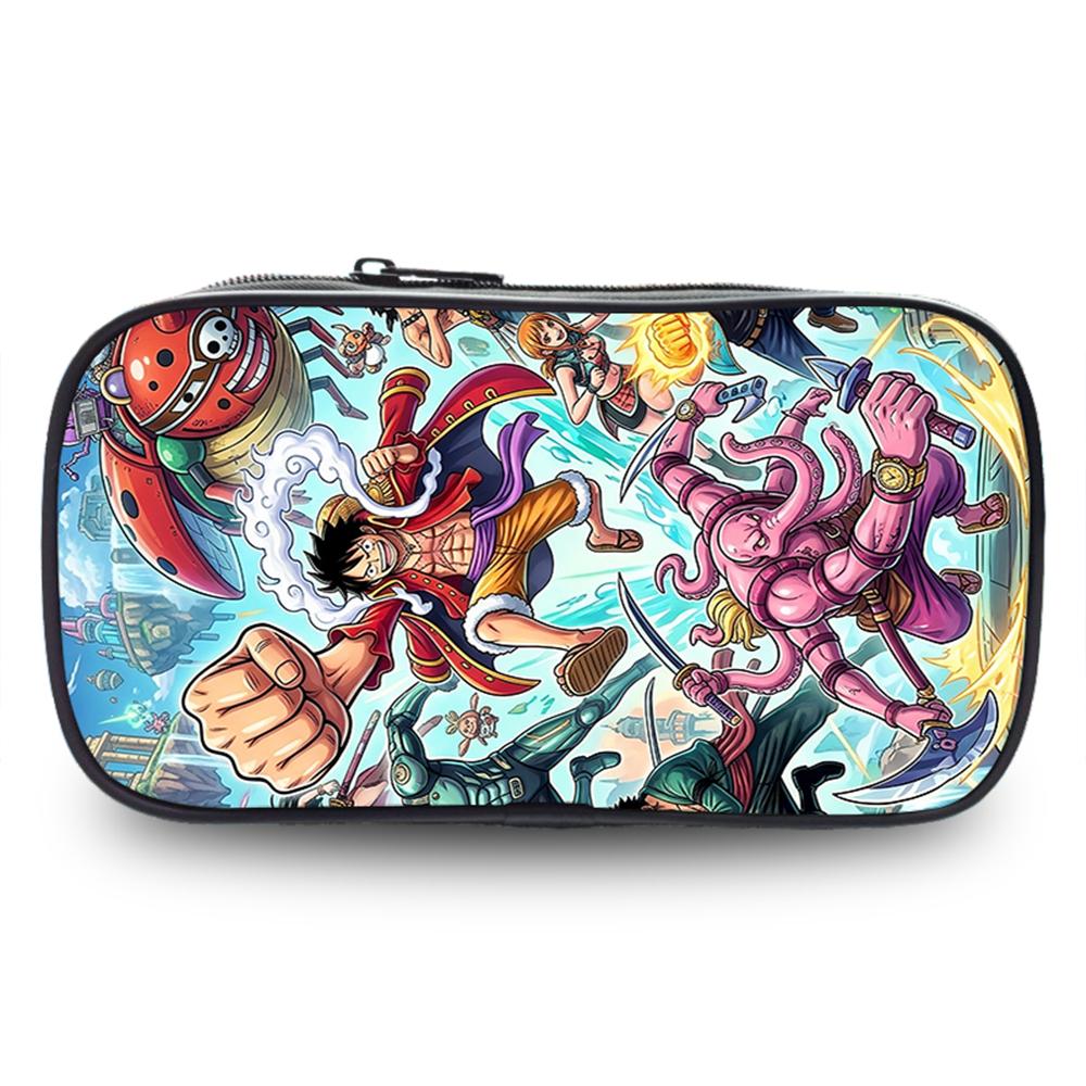 One Piece Multifunctional Double Layered Pen Case for Boy and Girls Best Gifts Cartoon School Supplies Pencil Case for Children
