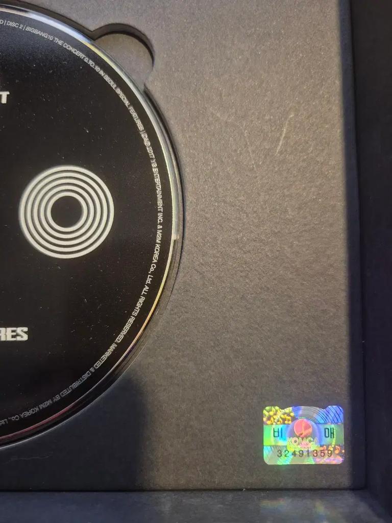 BIGBANG 0.to.10 In Seoul Concert DVD (Rare) Used