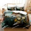 Anime Vinland Saga Beddengoedset Dekbedovertrek Bedset Dekbedovertrek Kussensloop Dekbed King Queen Maat Jongens Volwassenen Beddengoedset
