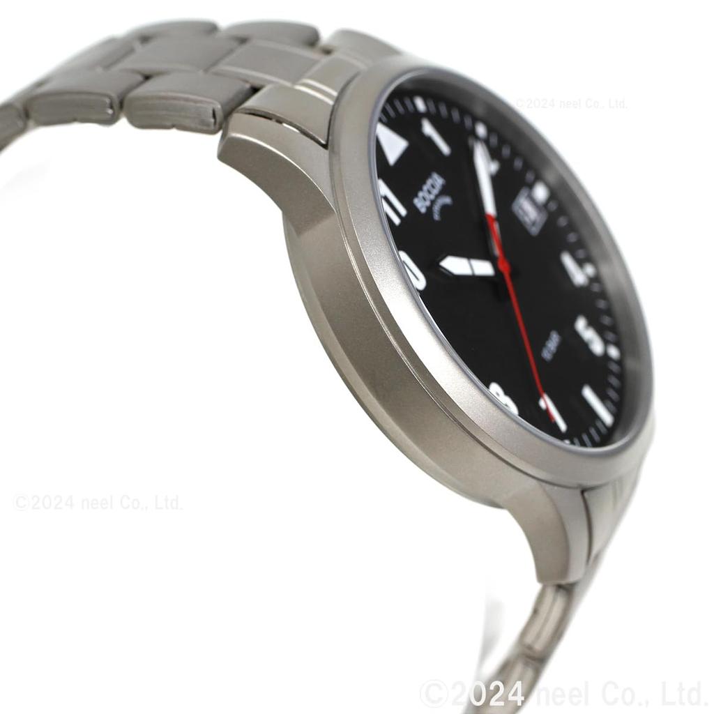 Breda Watch Silver [Boccia Titanium] 3650-02 Men's