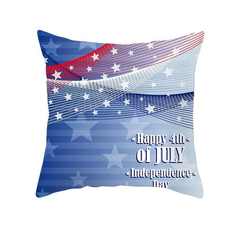 American Flag Independence Day Pillow Case Holiday Gift Home Decor Pillow Case