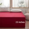 100% Waterproof Mattress Cover Bed Fitted Sheet Mattress Bedspread Protector Pads Single/Double/King/Queen Bedding Linen