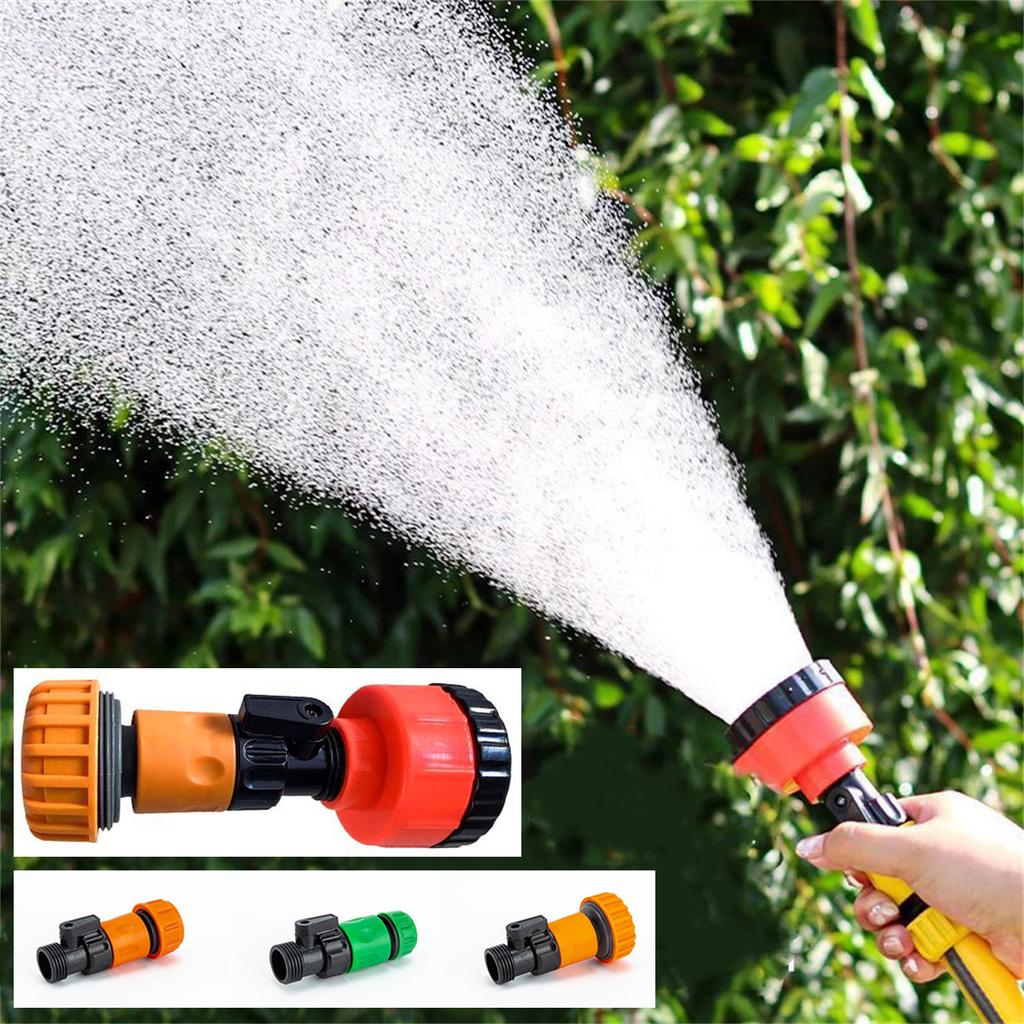 400/1000/2000 Mesh Scattering Sprinkler Flower Bed Lawn Plant Vegetable Irrigation Nozzle 1/2" 3/4" 1" Pipe Watering Equipment