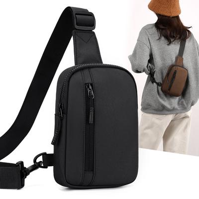 Oxford Chest Bag For Men Women Casual Sling Shoulder Crossbody Pack Waterproof For Outdoor Running Cycling Travel Phone Bags