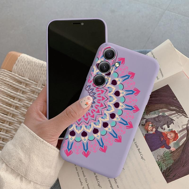 

Мягкий силиконовый чехол с винтажным цветком для iPhone Xiaomi Redmi Note 13 14C 15 Samsung A55 A35 M35 S24 FE S25 Huawei Honor Camera Защитный противоударный чехол Samsung Galaxy S9 Plus фиолетовый