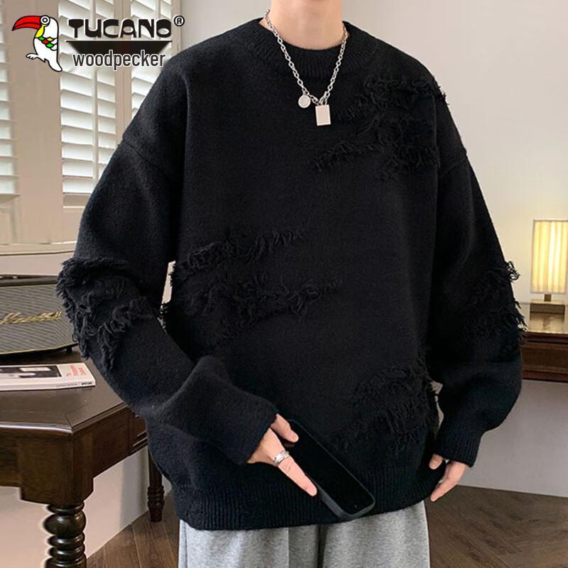 Tucano Men's Winter Round Neck Knit Sweater