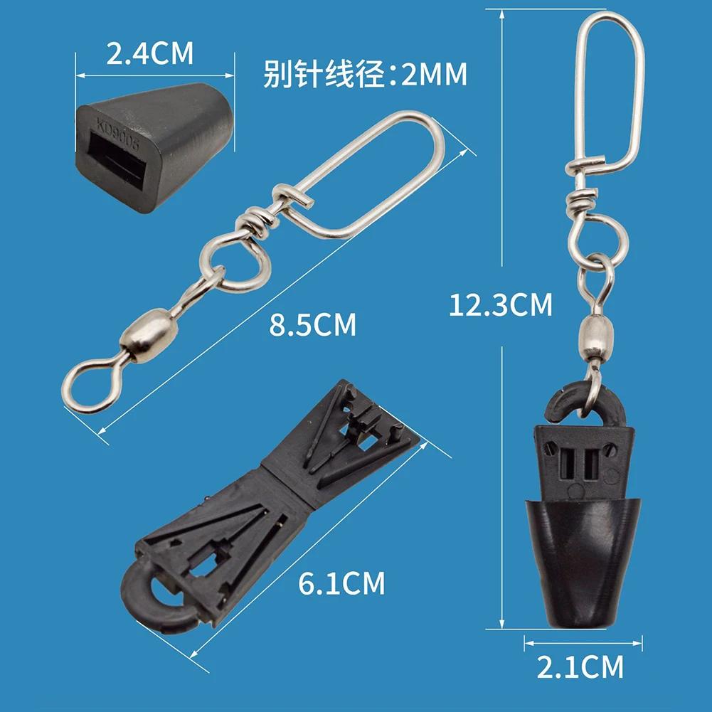 1-10pcs Trolling Downrigger Cable Terminator Kit No Special Tools Required Weight Line Terminator Deep-Sea Fishing Accessory