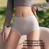 Women's Spring and Autumn New Pure Cotton Flower 10A Antibacterial Extension Crotch No Trace Briefs