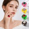 Colorful Finger Ring Geometric Square Ring New Rhinestones Ring for Women