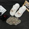 Fashionable Shoe Accessory Set, with a Shoe Chain Clasp, Removable, Suitable for Sandals and Flip-flops.